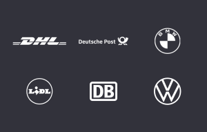 DHL, Deutsche Post, BMW, Lidl, Deutsche Bahn, Volkswagen